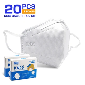 

20PCS Children Face Masks Anti-fog Kids Disposable Masks 4 Layers Dust-proof Breathable PM2.5 Protective Mask Boys Girls
