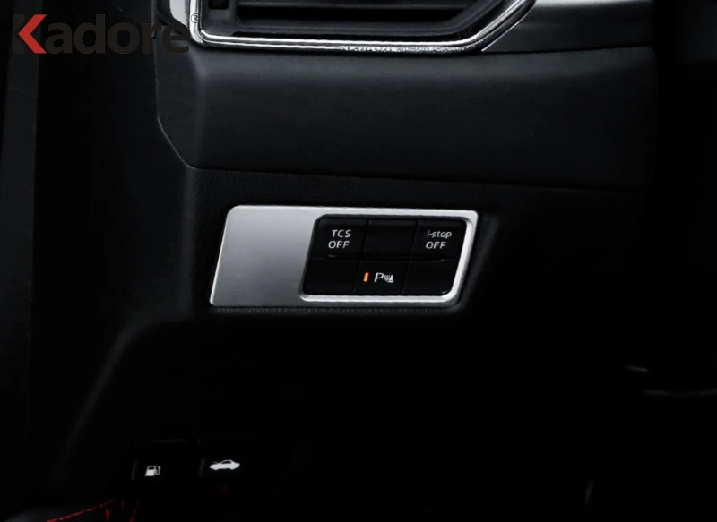 Матовый налобный фонарь из АБС пластика для Mazda CX 5 CX5 2020 2018 2019 KF|Лепнина интерьера|