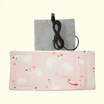 

Baby Bottle Insulation Cover USB Portable Thick Warm Universal Cap Cartoon Printing Constant Temperature Heating Case