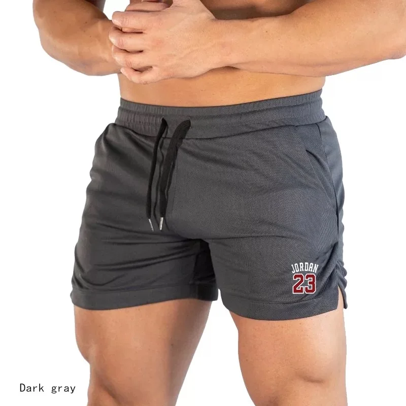 Мужские технические летние спортивные штаны для тренировок Мужская дышащая