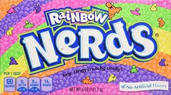 

Candy Wonka Regenbogen-Nerds, 5 Oz. Box (4 Stück)