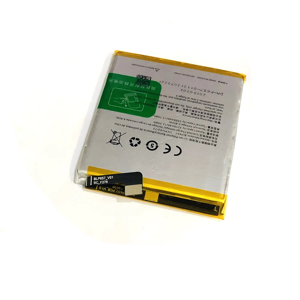 Высокое качество 3300 мАч/12.7Wh BLP657 сменная батарея для OnePlus 6 One Plus 6 Batterie Bateria Batterij