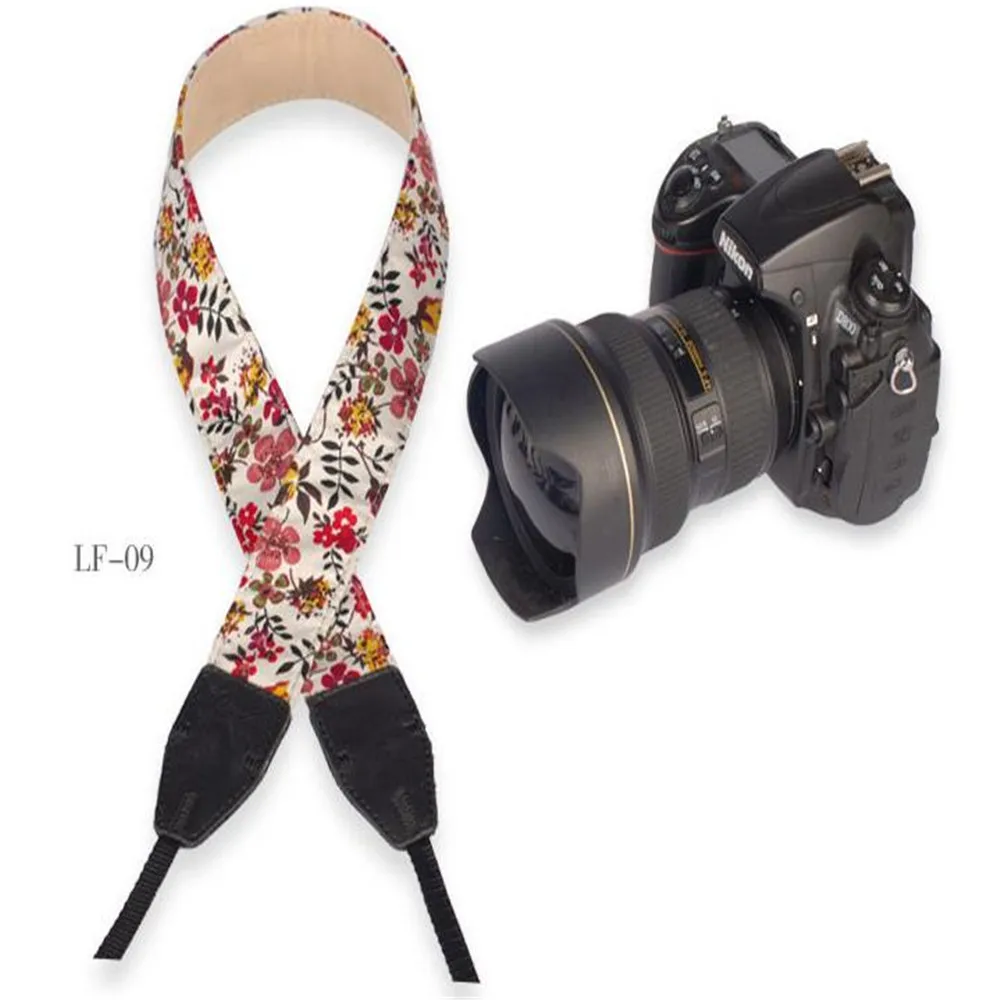 Ремень для камеры на шею, на плечо, Мягкий ремень для SLR DSLR, прочный хлопок для Nikon, для Canon, для sony, винтажный китайский стиль, Cl