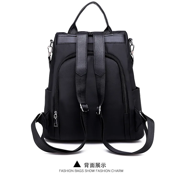 Рюкзак женский модный машинный шов повседневный рюкзак простой AliExpress Популярная женская сумка