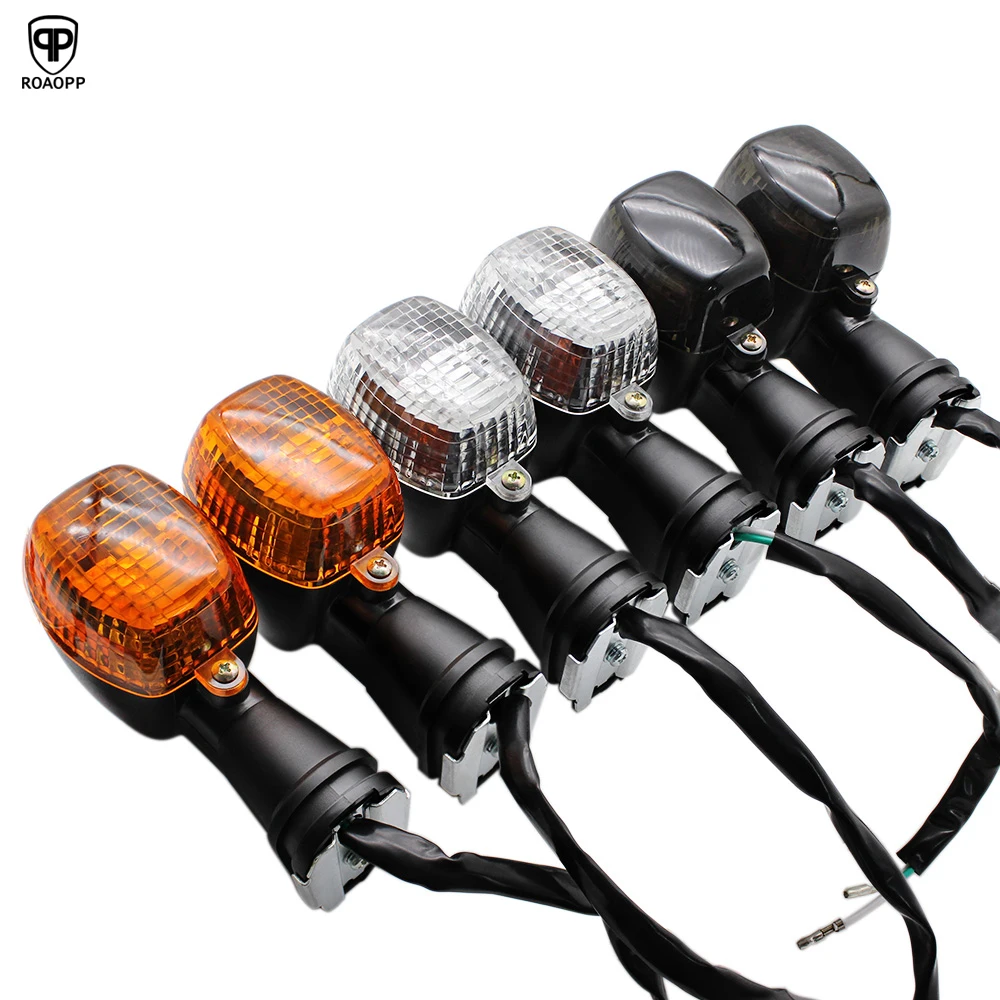 

ROAOPP LED Turn Signals Light for Motorcycle Tail BlinkerMotorcycle Flashing Lights for Kawasaki ZX600 Ninja ZX-6R ZX6R