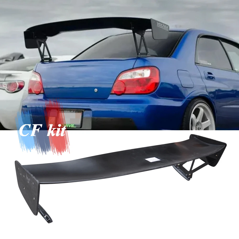 

CF Kit Universal ABS Spoilers Rear Trunk Wing For Subaru Mitsubishi Civic Votex Rear Spoiler Car Styling