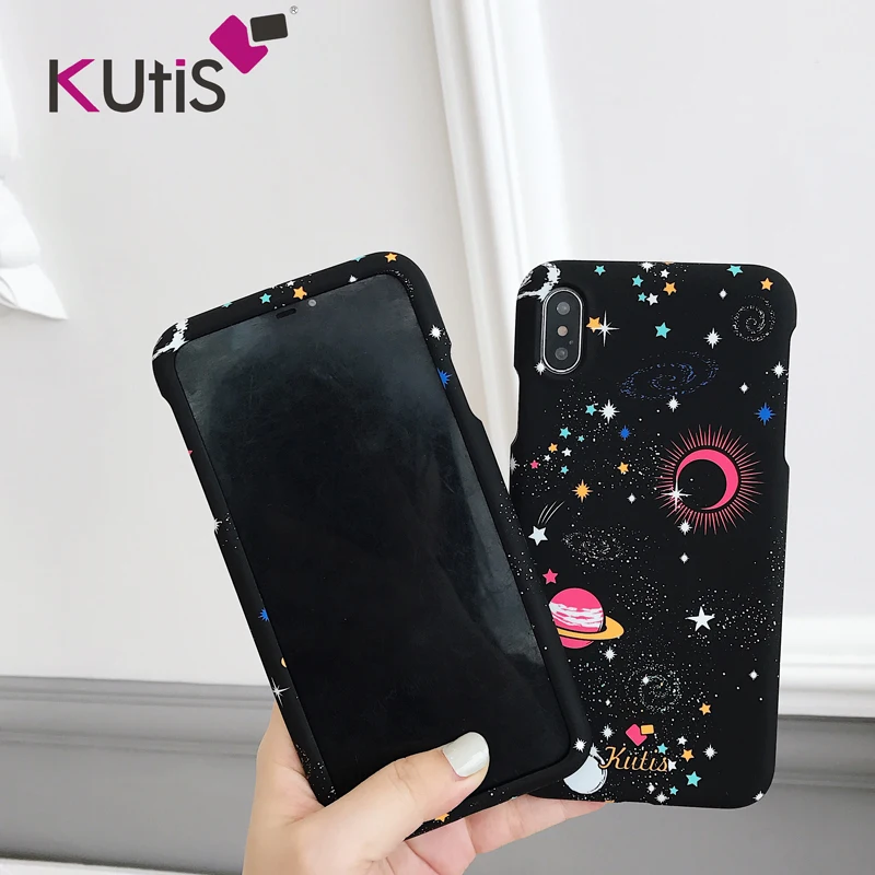 Чехол для iphone XS max X XR с фламинго, 360 Защитная передняя и задняя крышка для iphone 8 6 7 plus Розовый Единорог Летний чехол