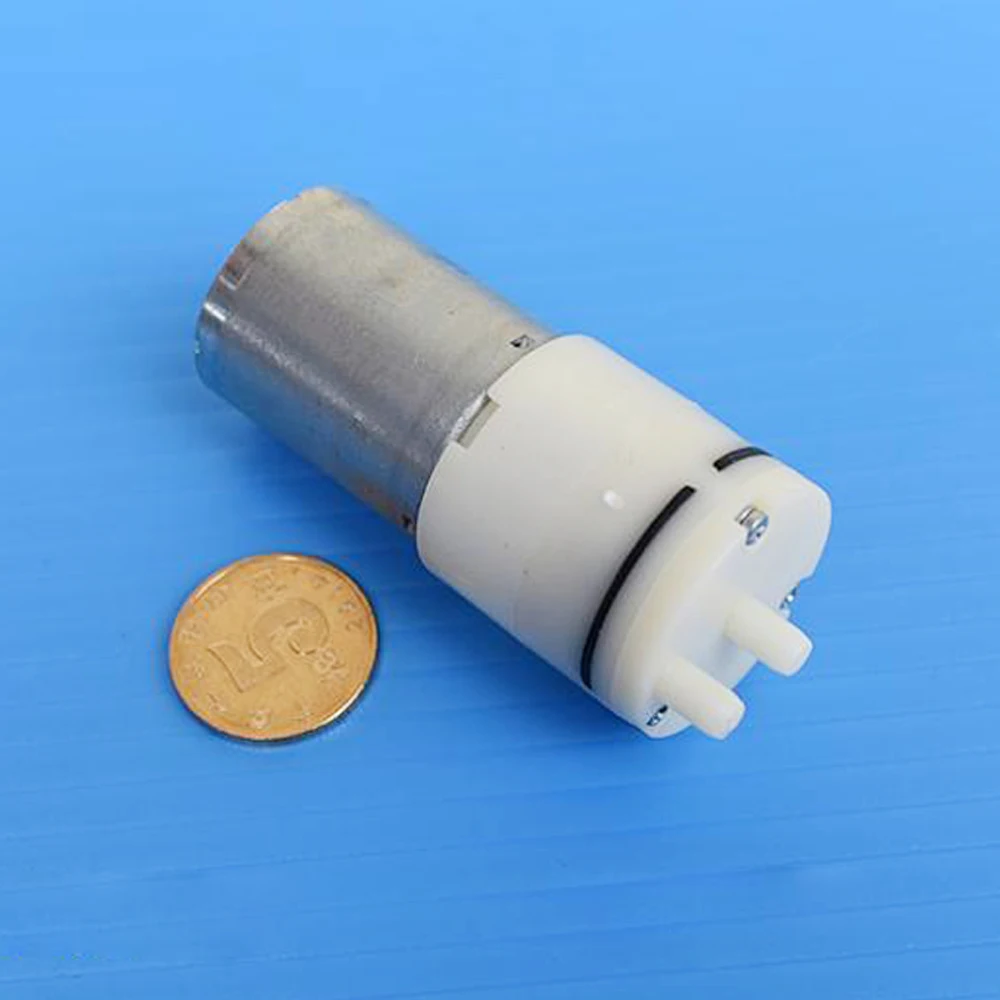 

6V DC Small 370 Air Pump Electric Vacuum Pump Large Flow Micro Self-priming Pump for Aquarium Fish Tank Diaphragm Oxygen Pump