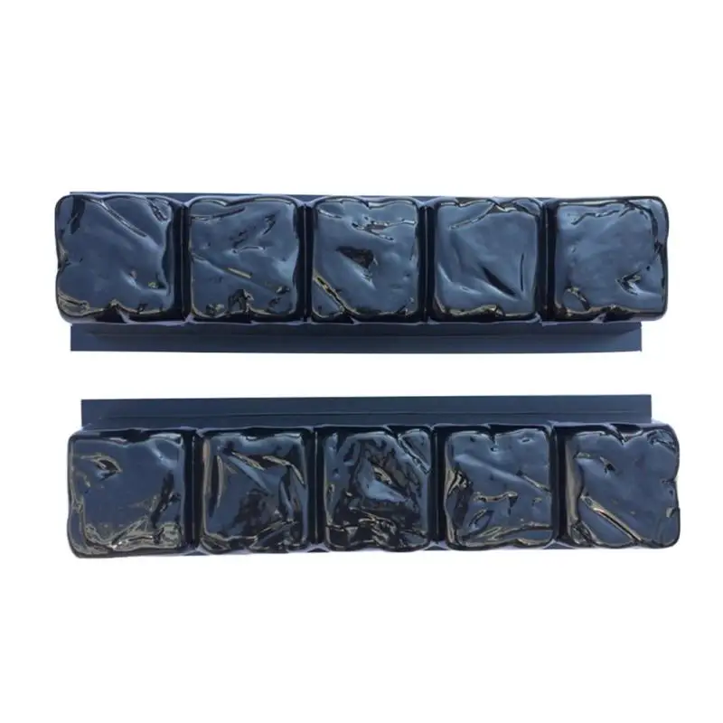 

2PCS DIY Garden Path Tile Paving Mold Home Road Concrete Driveway Stone Path Mold Very Suitable For Trails Terraces 63*17*11.5CM