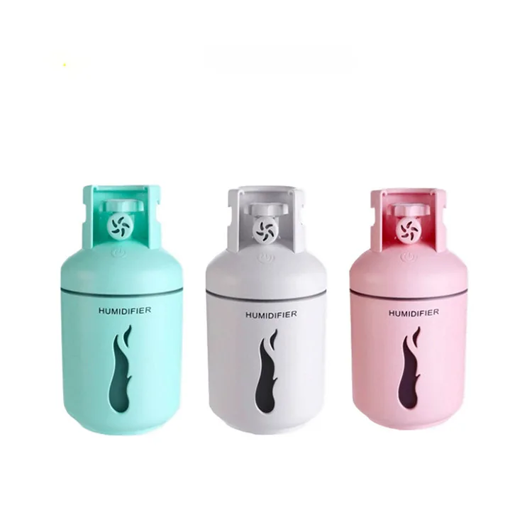 

New Products Gas Cylinder Humidifier Four-in-One Multi-functional Fragrance Portable Car Mounted USB Humidifier Douyin Celebrity