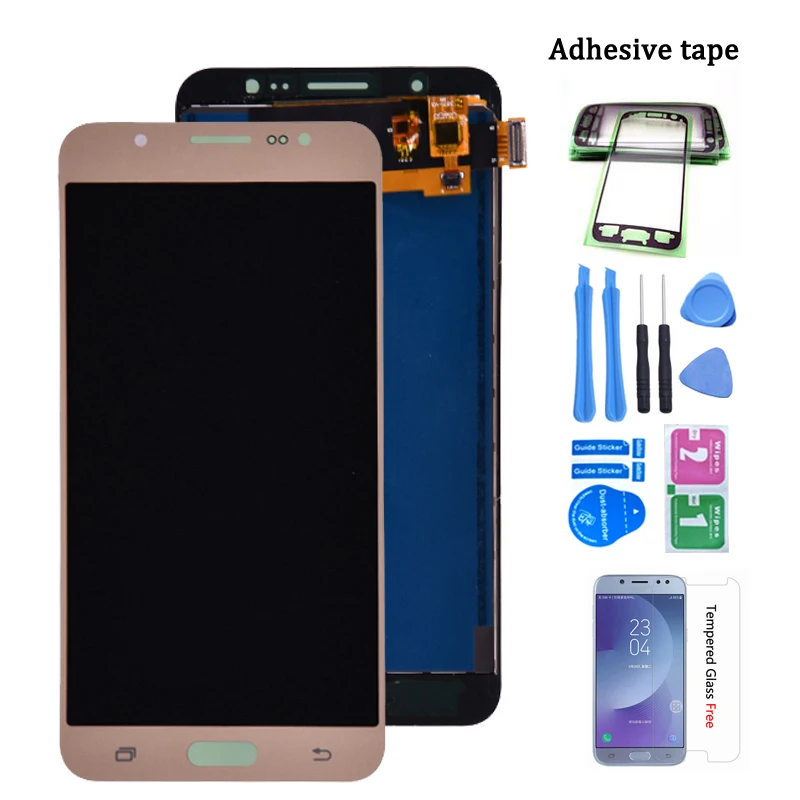 ЖК дисплей J710 для Samsung Galaxy J7 2016 SM J710F J710M J710H J710FN с сенсорным экраном и дигитайзером