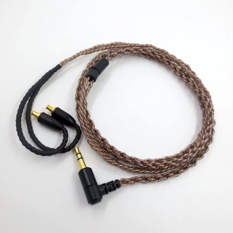 Superior quality A2DC Connector Copper Cable Cord for ATH LS50 E40 E70 CKR100 CKS1100 Headphones Cable