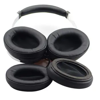 

1Pair Leather Ear Pads Ear Cushion Cover Earpads for Denon AH-D1100 AH-NC800 Kit X6HB
