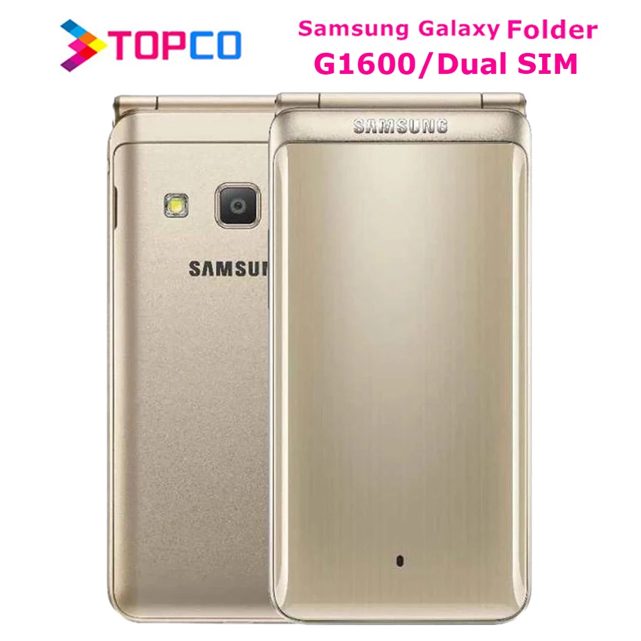 Samsung Galaxy Folder G1600 смартфон 2 Гб ОЗУ 16 ПЗУ четырёхъядерный экран 3 8 дюйма|Смартфоны| |