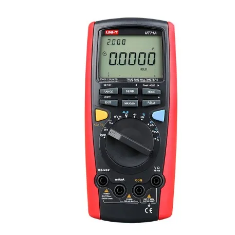 UT71A Middle Size Intelligent Digital Multimeters Digital MultimeterUSB Bluetooth Communication - Color: UT71A