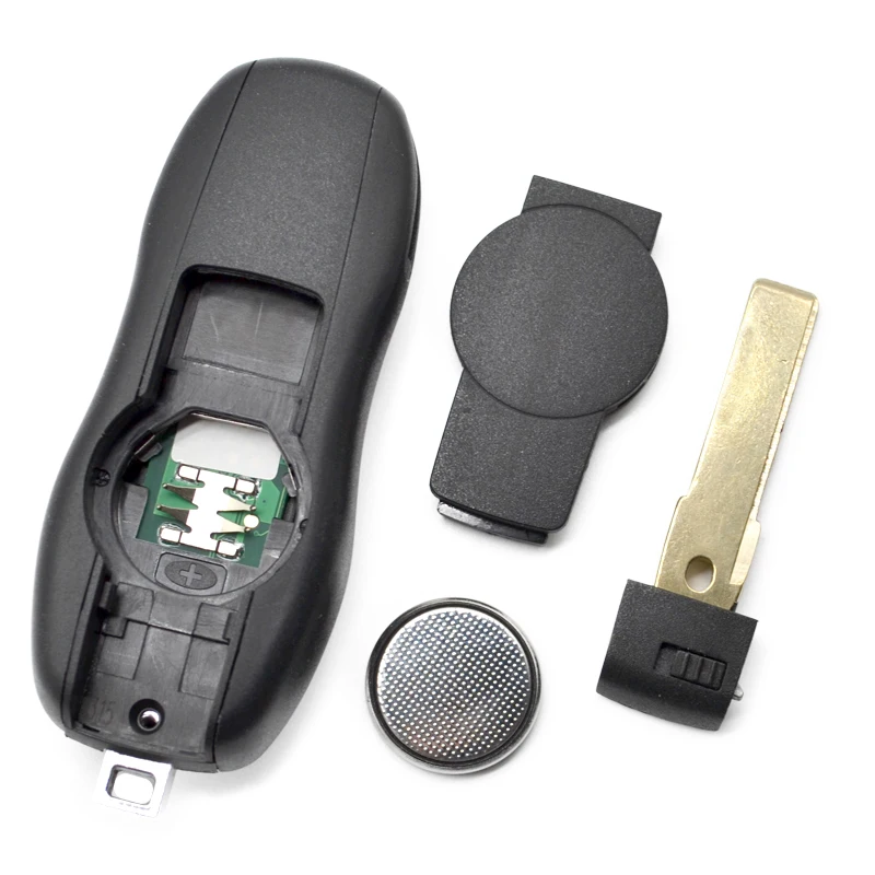 PO0050 Смарт ключа 3 кнопки половина смарт 315/433/434 МГц для Porsche Panamera Macan Boxter Cayman 911 918 Spyder Cayenne дистанционного ключа