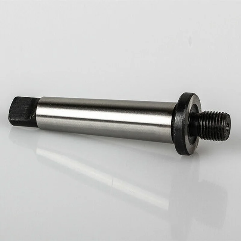 Threaded Drill Chuck Arbor 2MT To 5/8"-16 Hardened Morse Taper MT2 Adapter Durable Threaded Drill Chuck