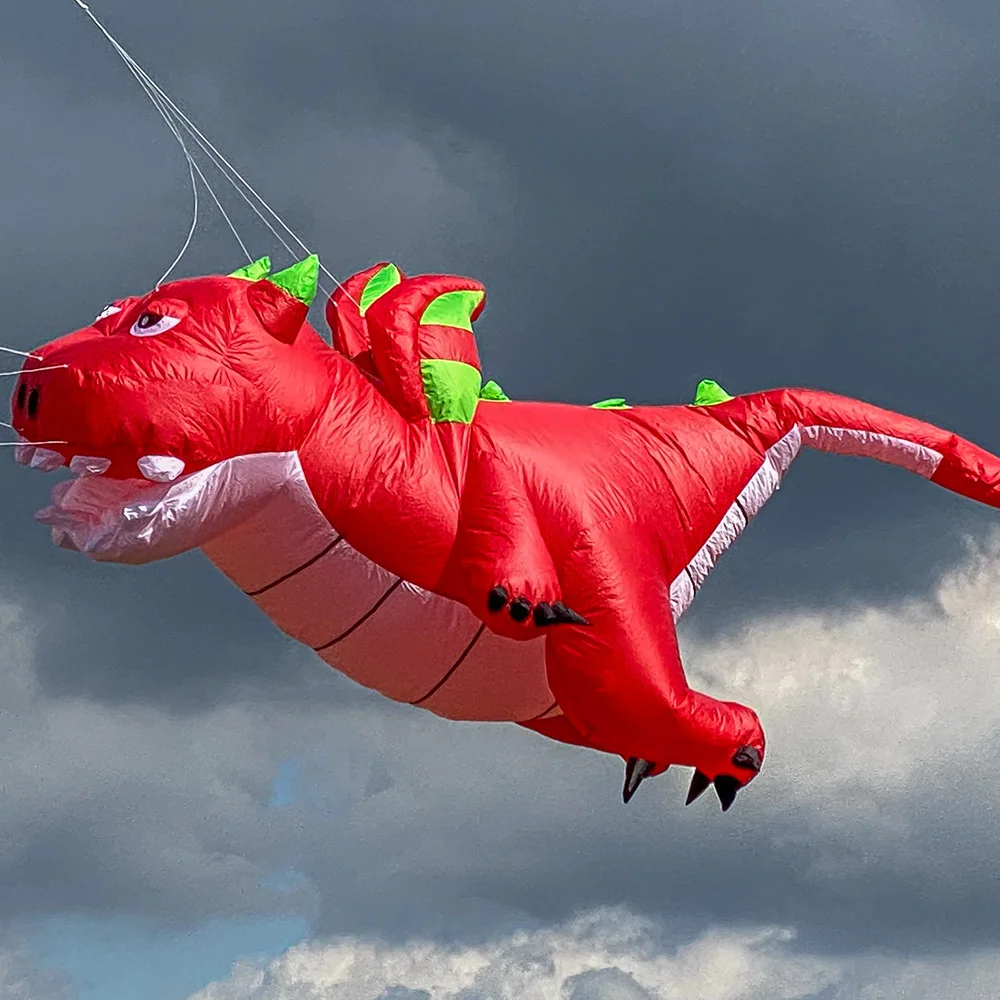 KITE dargon 3.5m line laundry soft infallible kite pendant