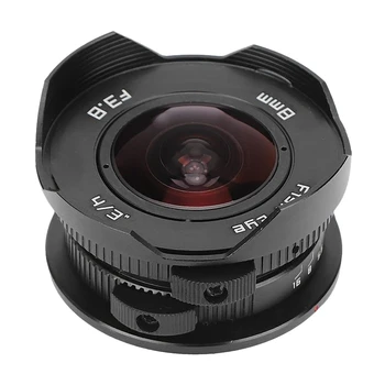 

8mm F3.8 Manual Wide Angle Fisheye Lens for Panasonic Olympus M43 MFT OMD EM5