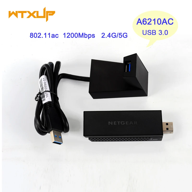 AC1200 Wi Fi USB 3 0 для NetGear A6210 802.11ac антенна с высоким коэффициентом усиления