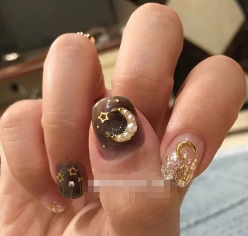 ZM 159 DIY дрель ногтей красоты декоратор, 10 штук в сумке