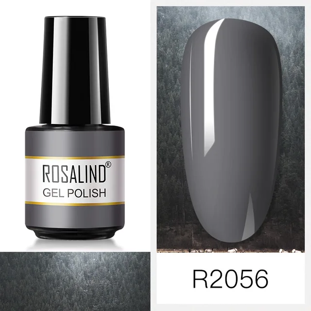 ROSALIND Nail Art 7ML Gel Polish 80 Color For Manicure Design UV Nail Polish Gel Lacquer Soak Off Semi Permanent Gel Nail Polish RAR2056