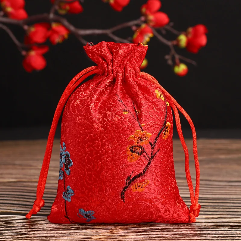 30 шт. шелковым мешочком высококлассные мешки ювелирных изделий Ювелирная