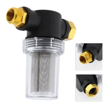 

3/4 Inch Inlet Filter For Pressure Washer Garden Hose Water Filter Hose Filters 40 Meshes Garden Hose High Pressure Connector