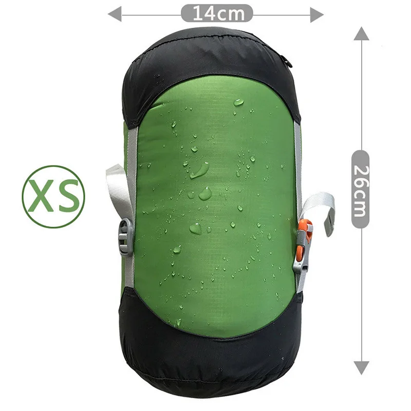 

Dry Bag Compression Stuffs Sack Camping Waterproof Nylon Storage Hiking Adjustable Green Laundry Durable