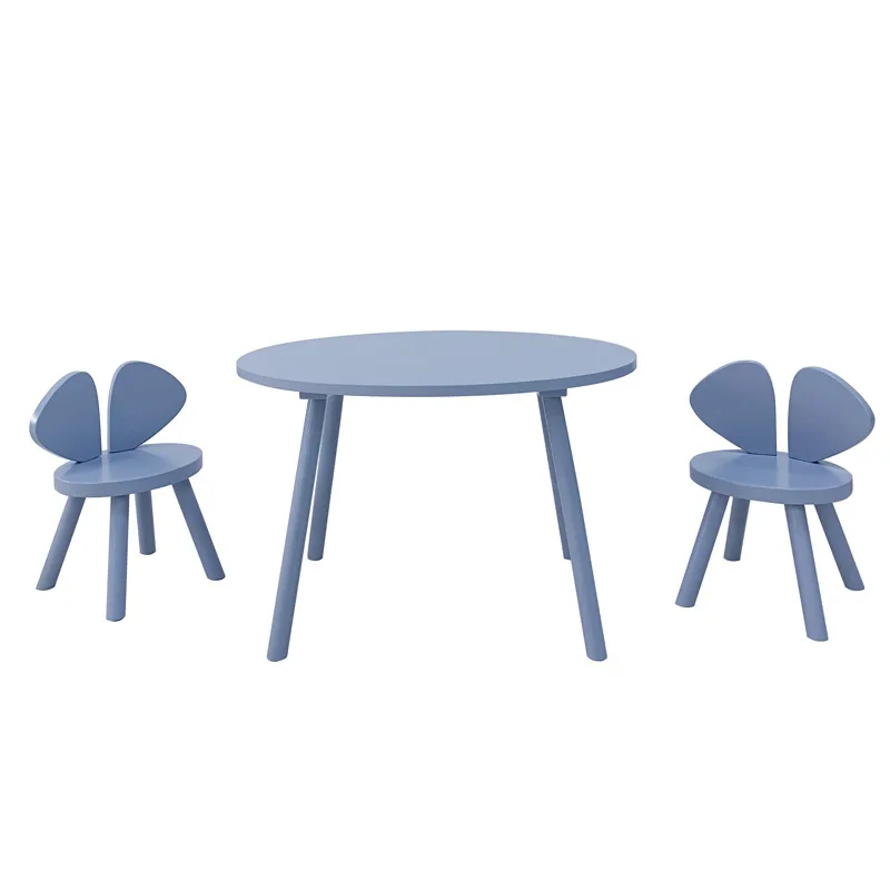 

Boleyn INS Hot Selling Butterfly Small Wings Mouse Chair Solid Wood Bench CHILDREN'S Room Collocation Filming Props