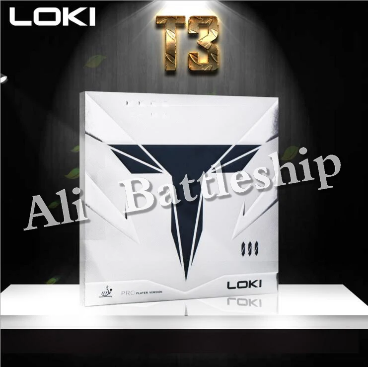 WANG HAO LOKI T3 40 черная губка для торта резины настольного тенниса/пинг-понга одобрено