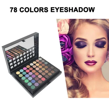 

Makeup Set Box Professional 78 Color Make Up Sets Eyeshadow Lip Gloss Foundation powder Makeup Kit Cosmetics