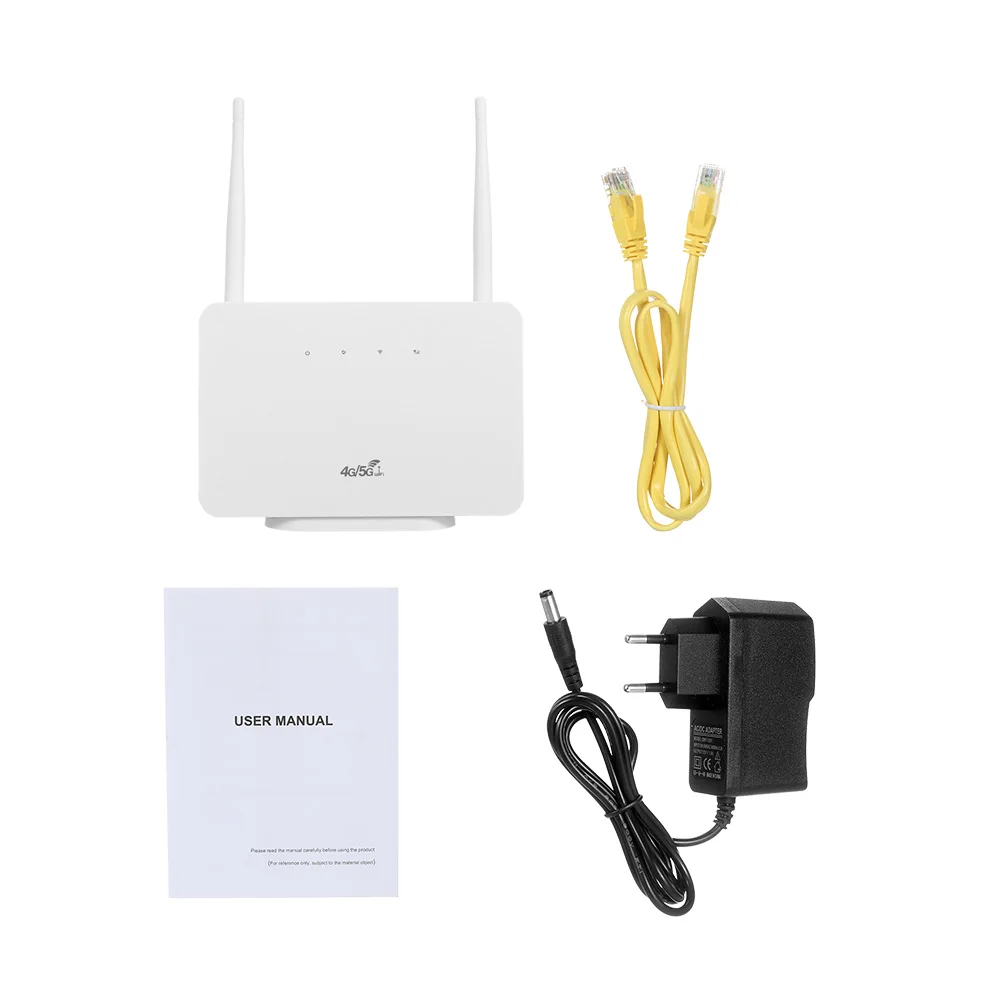 Universal Unlocked 4G LTE CPE Router Modem RJ45 LAN WAN External Antenna WiFi Wireless Hotspot With Sim Card Slot CP106