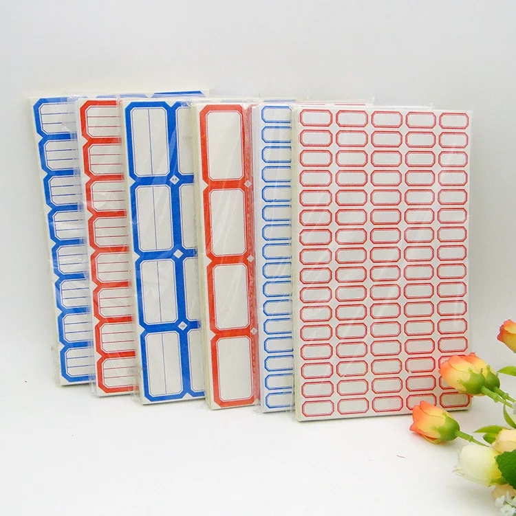 

Self-adhesive Label Sticker Commodity Price Paste Mouth Paper Mark Sticker Billing Classification Sticker
