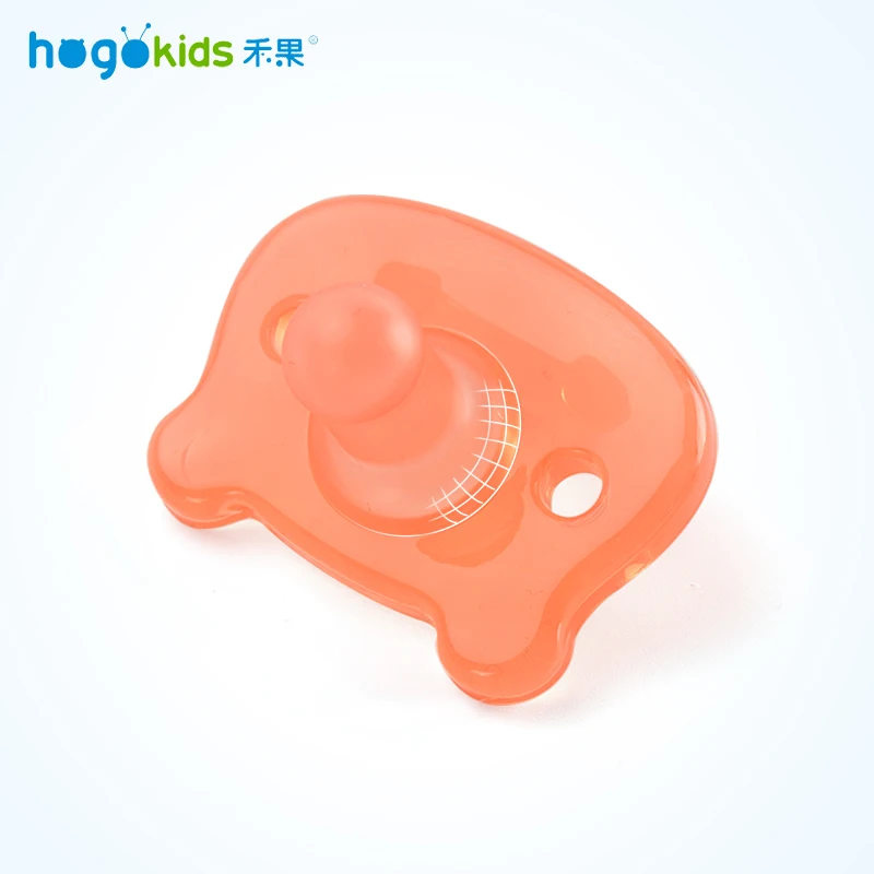 Hogokids, Детская соска, соска из полипропилена, бутылочка для кормления детей, игрушка с рисунками из мультфильмов - Цвет: H41-142--Green-bear