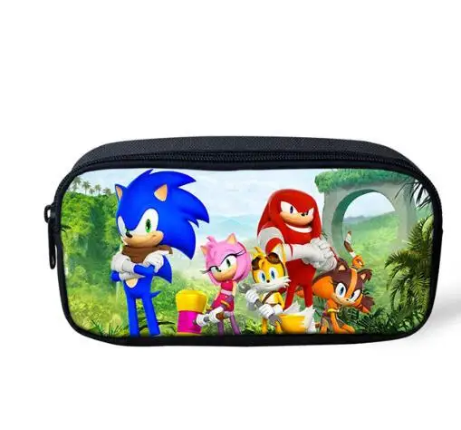 Мода 3 шт./компл. рюкзак Sonic зубная щётка 4 с рисунком ежа школьные рюкзаки для студентов с рисованным аниме дизайнер подростковое платье книга-в комплекте с набором подходящих сумок - Цвет: photo color
