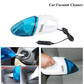 

Car Vacuum Cleaner 60W 12V Portable Handheld Auto Vacuum Cleaner Wet And Dry Dual-use Mini Spare Filter Vacuum Cleaner