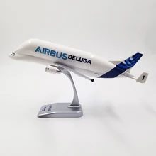 1:200 Airbus A300-600ST BELUGA Airlines Transport Machine with Base Alloy Aircraft Plane Collectible Display Model Decoration