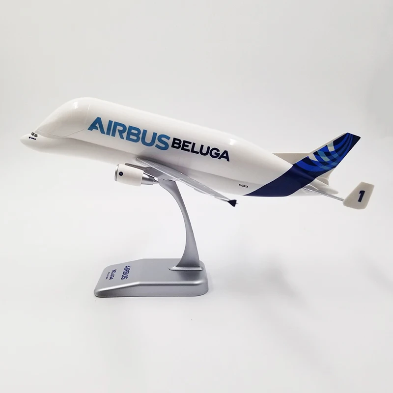

1:200 Airbus A300-600ST BELUGA Airlines Transport Machine with Base Alloy Aircraft Plane Collectible Display Model Decoration