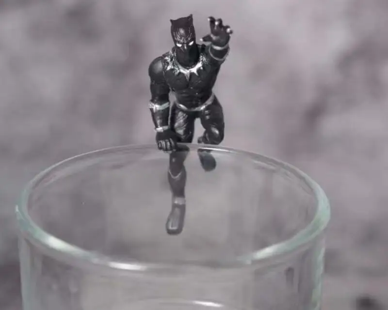 Игрушечные мини-фигурки Marvel, Железный человек, Тор, Халк, Капитан Америка, миниатюрные фигурки, детский торт на день рождения, фигурки, игрушки, украшения - Цвет: 2
