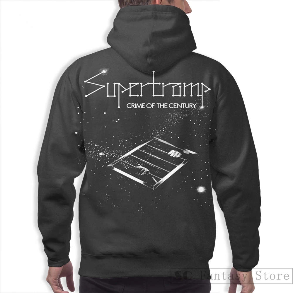 Мужские толстовки, свитшоты для женщин funny supertramp(2) с принтом Повседневная Толстовка с капюшоном Streatwear