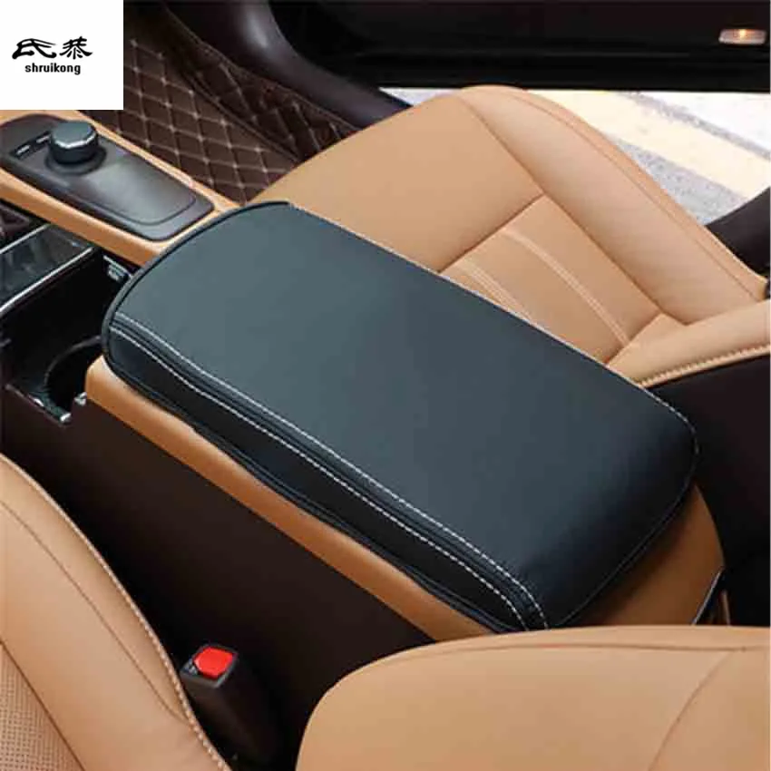 1 шт. кожаный подлокотник для 2012- Lexus ES200 MK6 автомобильные аксессуары - Название цвета: style 1