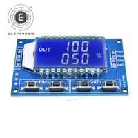 1Hz-150Khz Signal Generator Module Adjustable PWM Pulse Frequency Function Generator Duty Cycle TTL LCD Display 5V DC 12V 24V 2