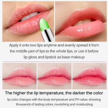 AVOCADO Moisturizing Nourish Lipstick Lighten Lip Line Plumper Brightening Lip Prevent Chapped Plant Lip Care