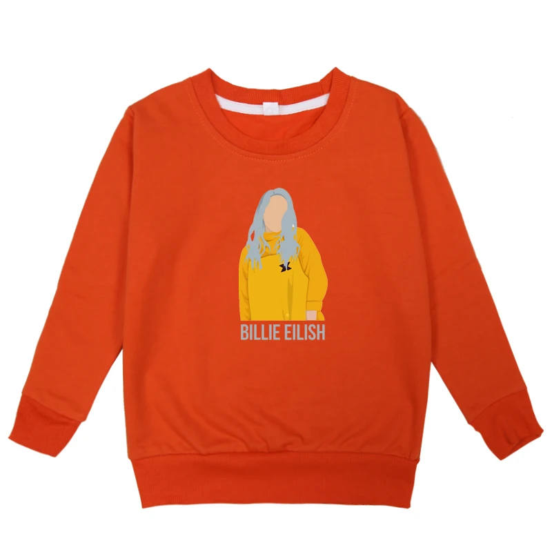 New Arrival Billie Eilish Kids Winter Autumn Hoodie Clothes Children Sweatshirts for Baby Boys Girls Long Sleeves hoody Shirts - Цвет: Hoodies 3