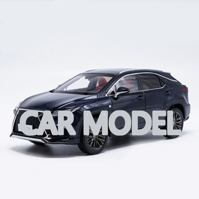 Синий 1:18 Масштаб сплава игрушки транспортных средств RX RX200T модель автомобиля SUV детских игрушечных автомобилей оригинальные аутентичные Детские игрушки - Цвет: Синий