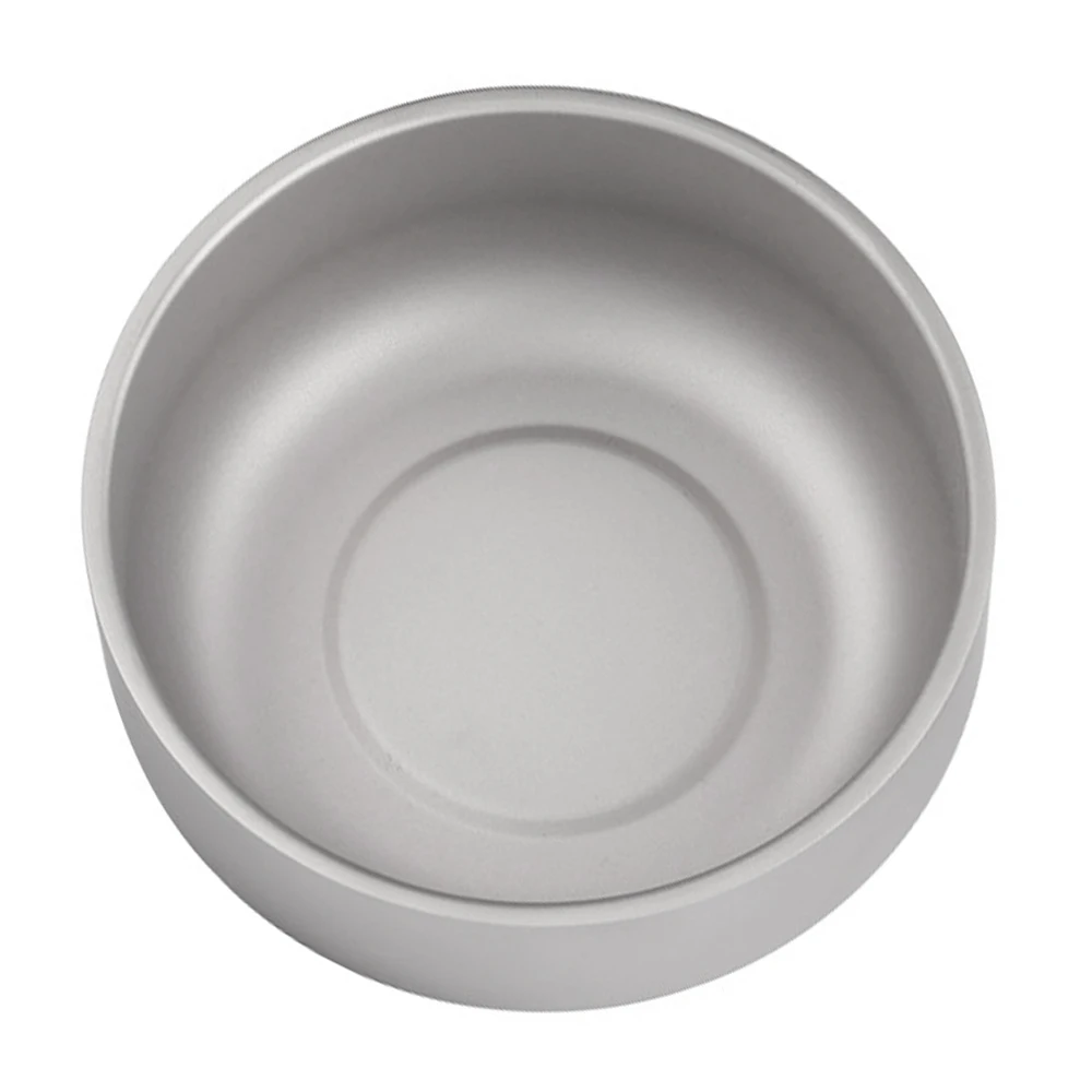 

Hot New 250ml Titanium Bowl Double Wall Insulate Fruit Dinner Bowl for Home Outdoor Camping Hiking Backpacking Picnic Bowl