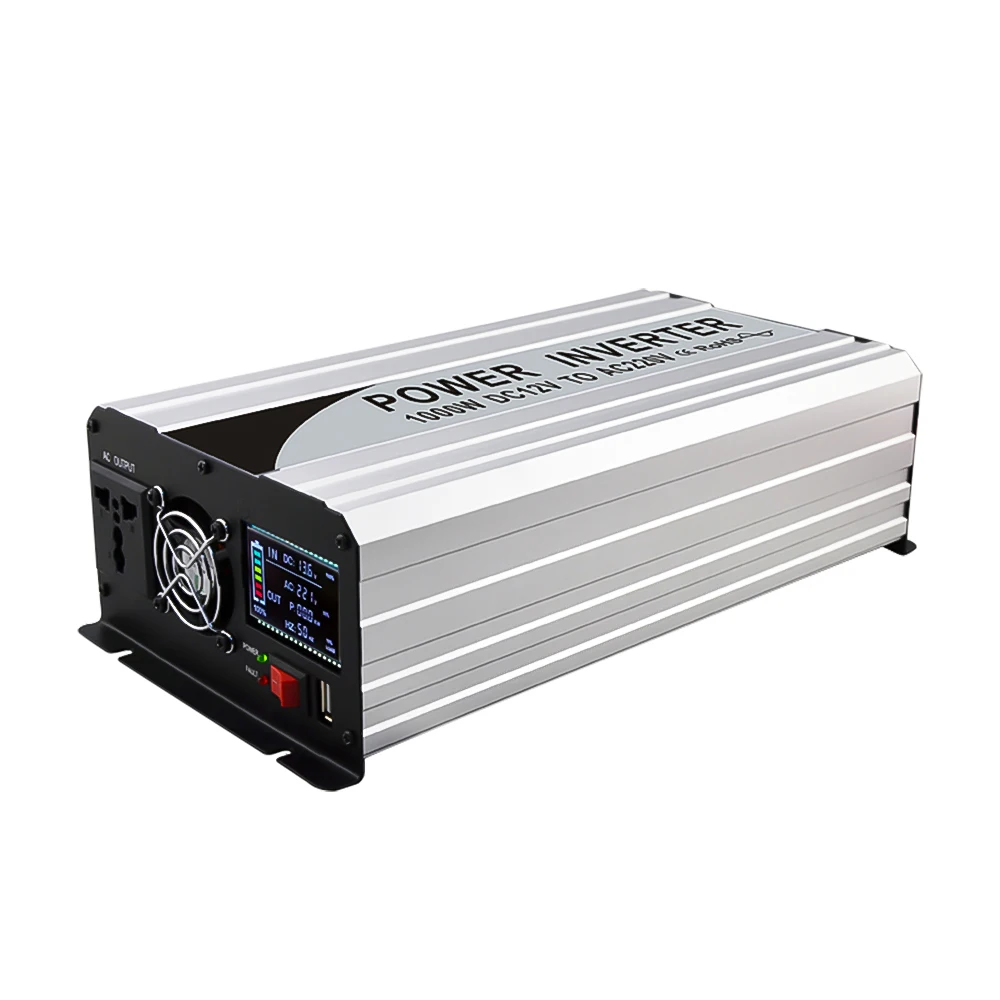 Синусоидальный инвертор SUNYIMA 600 Вт чисто синусоидальный DC12V/24 В до AC220V/110 50 Гц