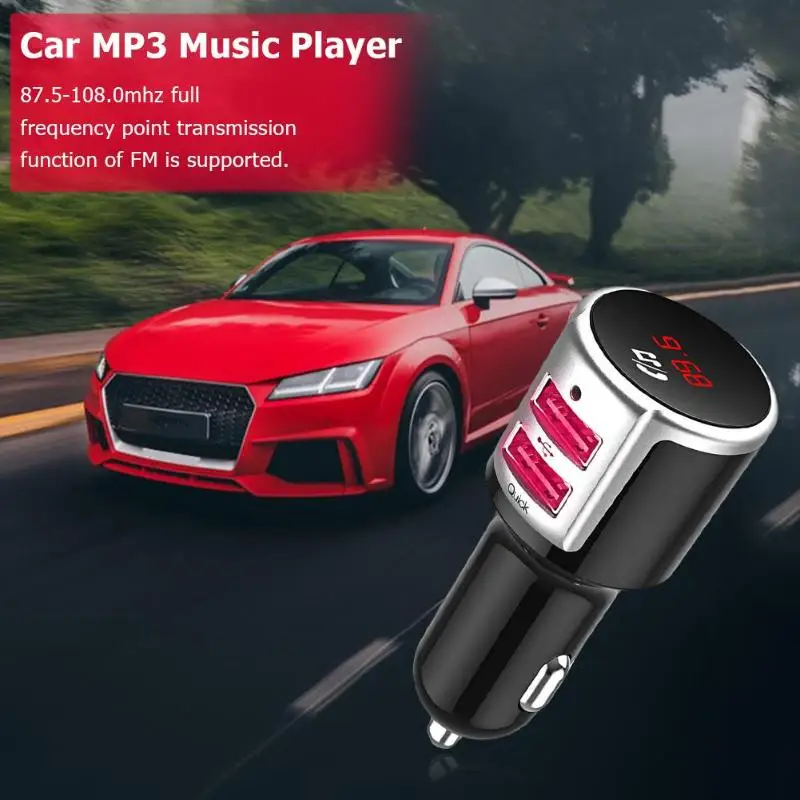 BC33 автомобильный Bluetooth fm-передатчик Hands-free MP3-плеер 3,0 USB зарядное устройство для телефона с поддержкой воспроизведения u-диска 1G-32G
