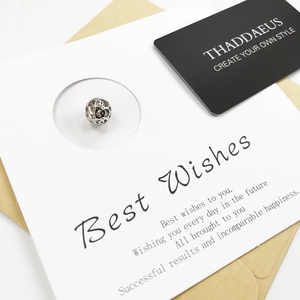 Бусины в виде сердечек 925 стерлингового серебра бисера подарок подходит браслет